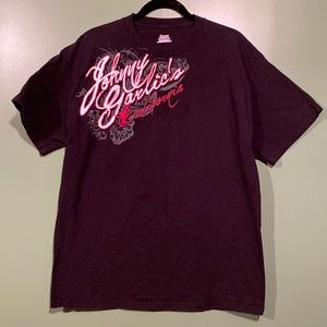Hanes T-shirt with Johnny Garlic California graphic